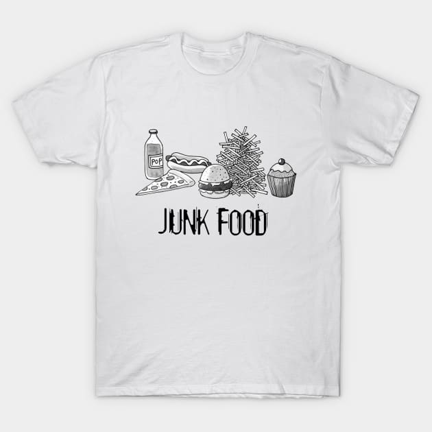 Junk Food T-Shirt by Scratch